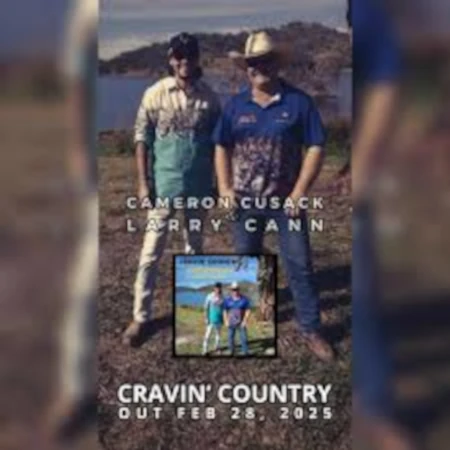 Cameron Cusack and Larry Cann on Nu Country TV country music show