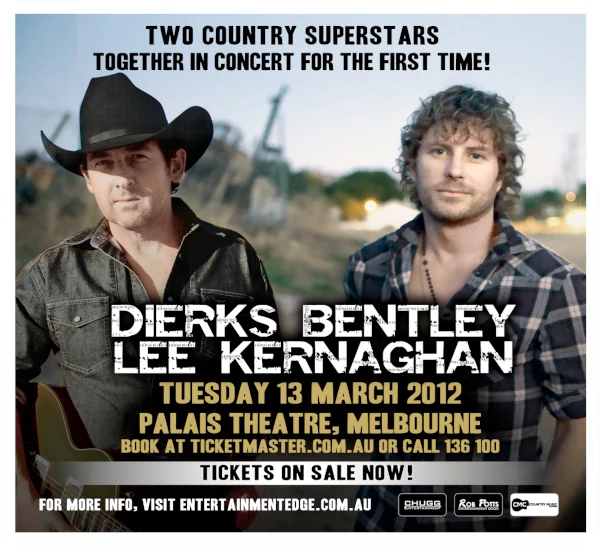 Dierks Bentley and Lee_Kernagham on Nu Country TV country music show