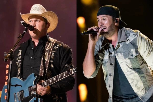 Jon Pardi and Luke Bryan on Nu Country TV country music show