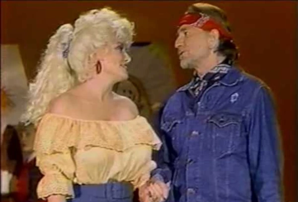 Dolly Parton and Willie Nelson on Nu Country TV country music show