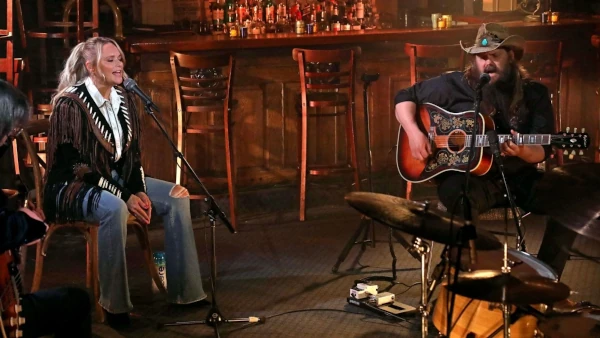 Miranda Kerr and Chris Stapleton on Nu Country TV country music show