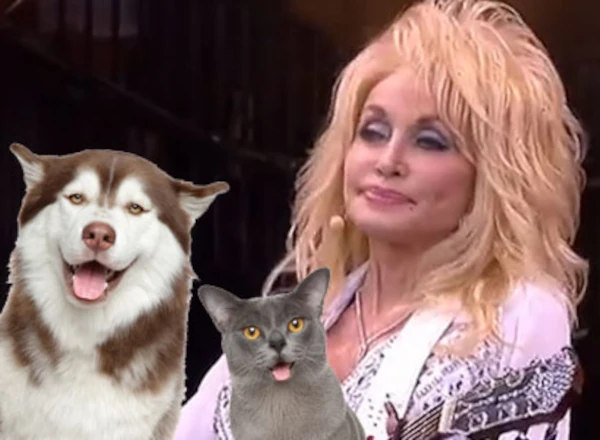 Dolly Parton and Pets on Nu Country TV country music show